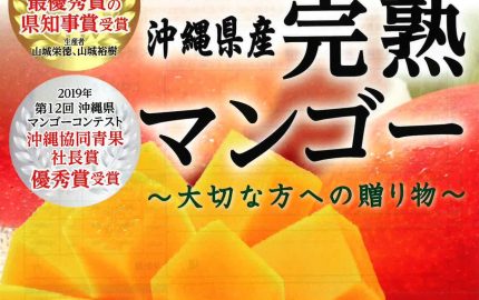 沖縄産完熟マンゴー　販売終了のお知らせ